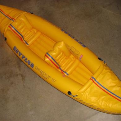 Sevylor Tahiti K79 Classic Inflatable Kayak With Full Accesories 