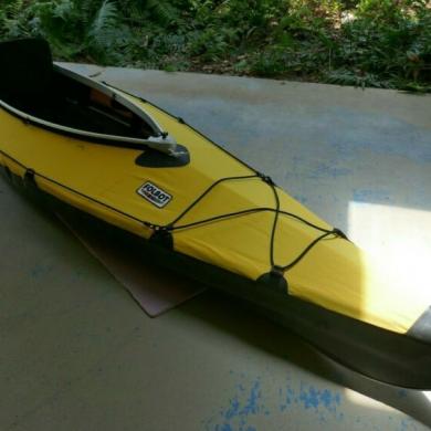 Folbot Aleut Folding Kayak Expedition Package Yellow for
