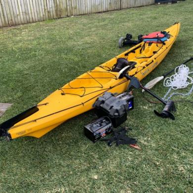 Ocean Kayak Prowler 4 5 Elite Fishing Kayak Engine And Accessories For Sale From Australia