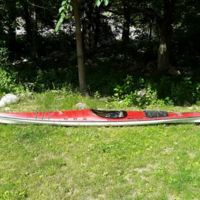 Current Design Solstice Gts Red Kayak, Made With Kevlar 