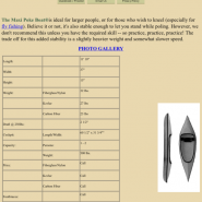 Poke Boat Maxi 12' Kevlar Kayak Phoenix Lightweight 