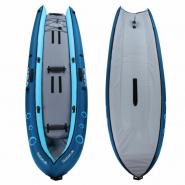 canoe kayak rowing blue Boot Coasteer SRE300 Sit-On-Top Boot 300x88cm 2 pers 